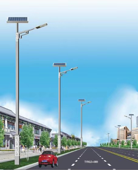 凤翔县城乡建设太阳能路灯